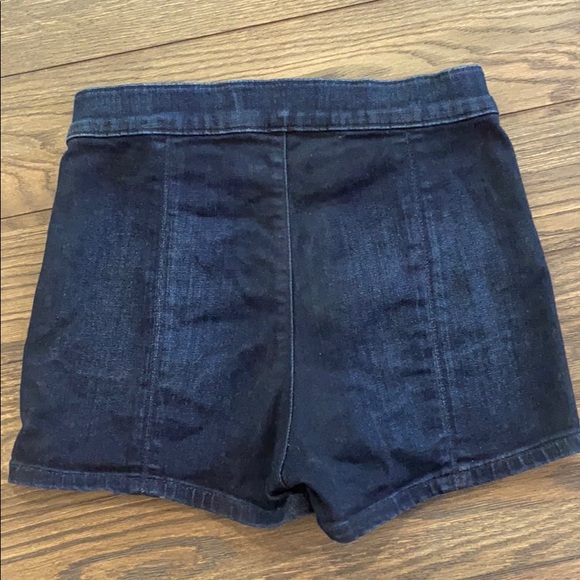 Size 00 double zipper shorts from Express - New! - Picture 2 of 3